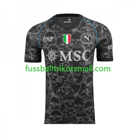 Fußballtrikots Napoli Halloween 2023-2024 Kurzarm Heimtrikotsatz kaufen